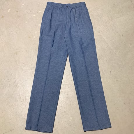 1970's〜 Unknown Chambray Trousers