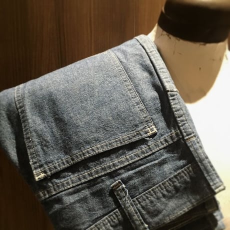 1980's Unknown Chambray Tapered Pants