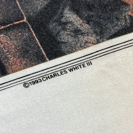 1990's JERZEES CHARLES WHITE Ⅲ Printed Tee Deadstock