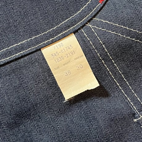 1970's BIG MAC Denim Overall Deadstock