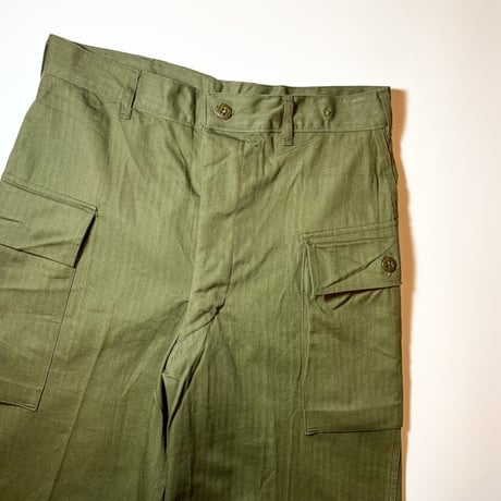 1940's US.ARMY M-43 Herringbone Trousers Deadstock
