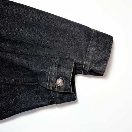1980's Levi's 70506 Black Denim Jacket