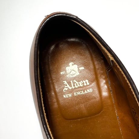 2000's〜 Alden Monk Strap Leather Shoes