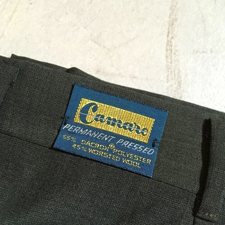 1960's Meadou Tapered Slacks Deadstock