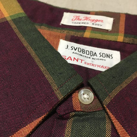 1960's J.SVOBODA SONS L/S Shirt Deadstock