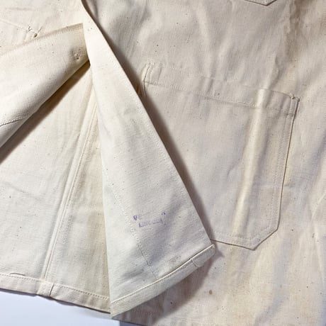 1940's〜 Frnench Military Hospital Jacket Deadstock