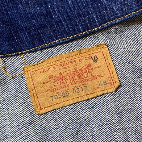 1960〜70's Levi's 70505 Big E Denim Jacket