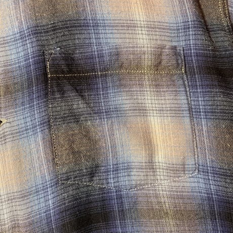 1960's TOWNCRAFT Rayon L/S Shirt