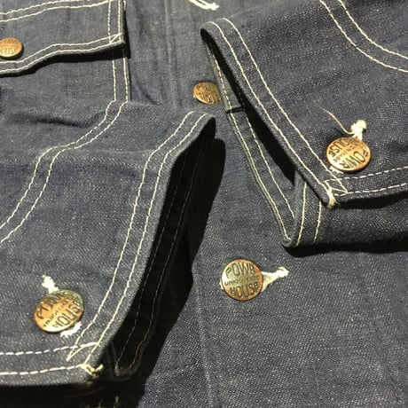 1960's Powr House Denim Coverall