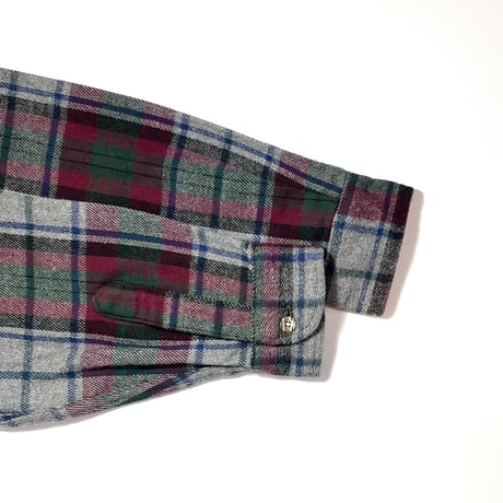 1990's FIVE BROTHER Heavy Flannel L/S Shirt