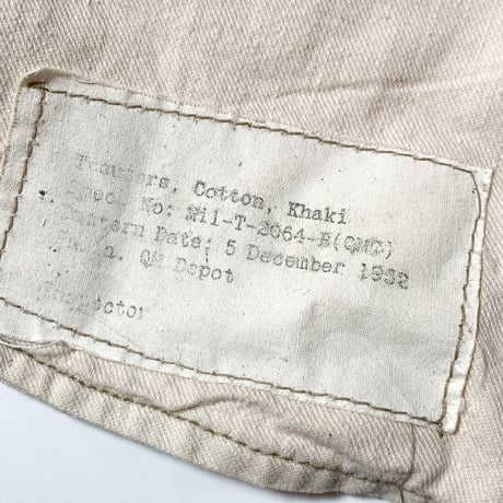 1950's US.ARMY Chino Trousers