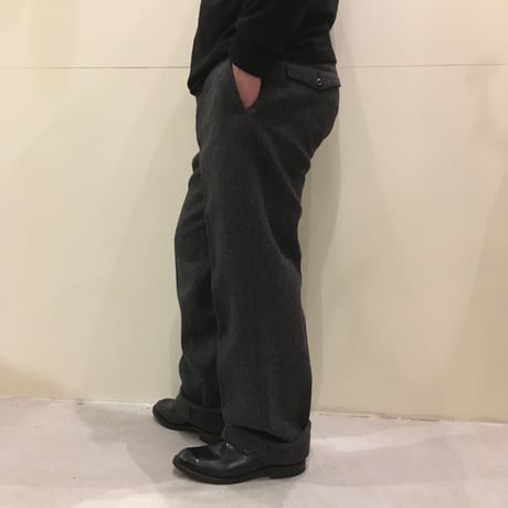 1940's〜 Unknown Herringbone Wool Trousers
