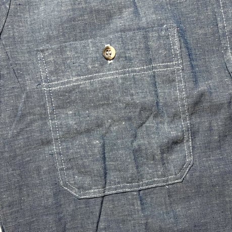 1990's Dickies Chambray L/S Shirt Deadstock