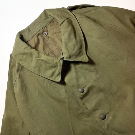 1940〜50's French Army Motor Cycle Coat Deadstock