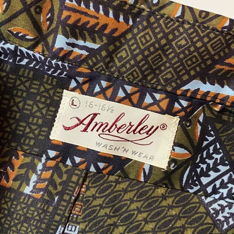 1960's Amberley Quarter Sleeve Shirt Deadstock