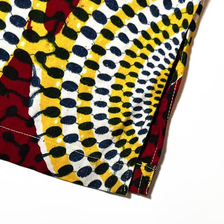 1960's F.A.MAC CLUER Batik S/S Shirt