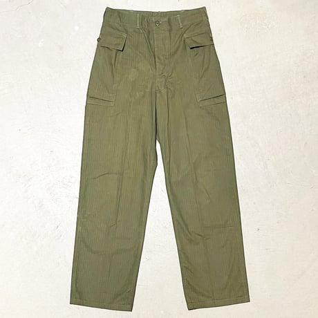 1940's US.ARMY M-43 Herringbone Trousers Deadstock