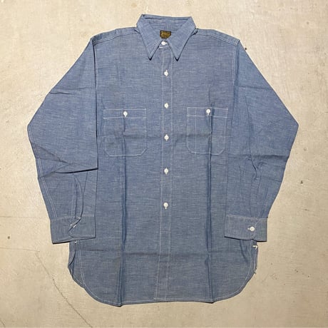 1950's Old Kentucky Chambray L/S Shirt Deadstock