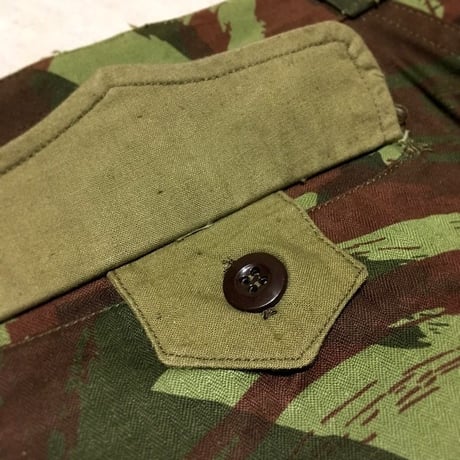 1950's French Army Lizard Camo Trousers Deadstock