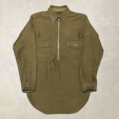 1930's Pilgrim Moleskin Pullover L/S Shirt