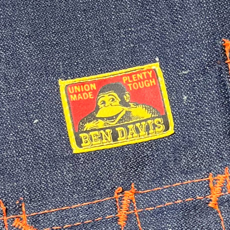 1960's BEN DAVIS Denim Apron Deadstock