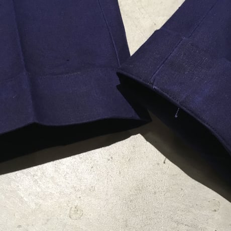 1950's French Unknown Cotton&Linen Trousers Deadstock