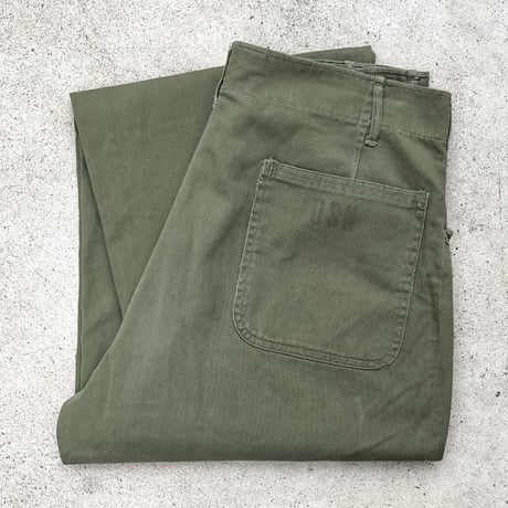 1940's US.NAVY N-3 Cotton Twill Trousers