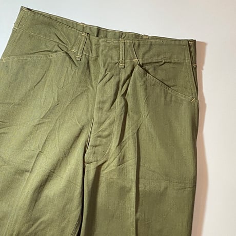 1940's USMC P-41 Herringbone Trousers Deadstock