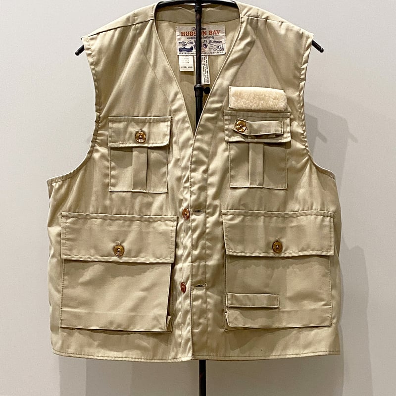 1960〜70's HUDSON BAY Fishing Vest Deadstock | U
