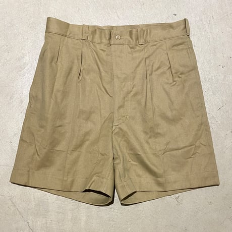 1950〜60's French Army Chino Short Pants Deadstock