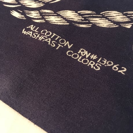 1960's WASHFAST COLORS Bandana Deadstock