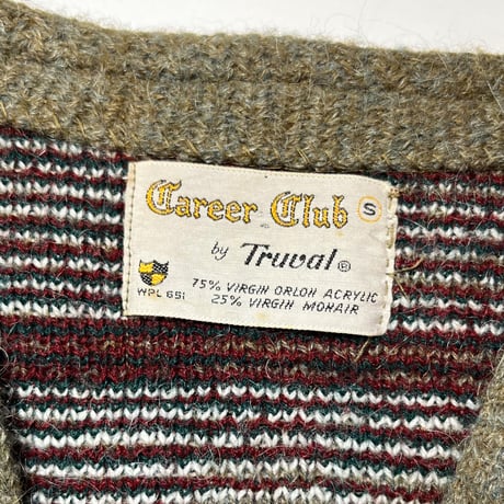 1960's Truval Mohair Cardigan