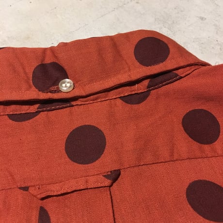 1960's Golden Vee Dots L/S Shirt