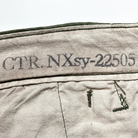 1940's US.NAVY M-43 Cotton Twill Trousers