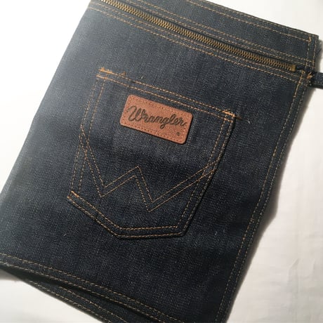 1970's Wlangler Denim Pouch