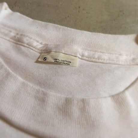 1980's FRUIT OF THE LOOM Pocket Tee Deadstock