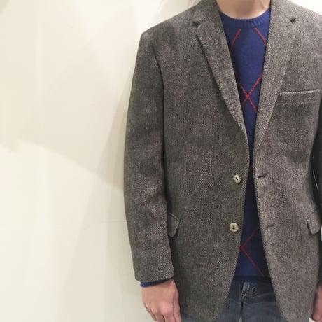 1960's ALEXANDRE×Harris Tweed Tailored Jacket