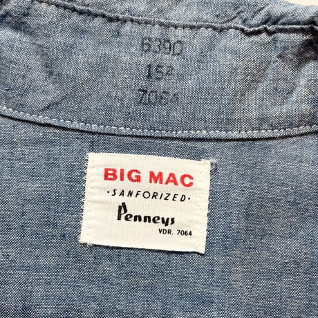 1960's BIG MAC Chambray L/S Shirt