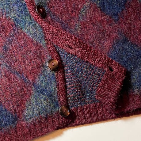 1960's NORTAN'S Talls Mohair Cardigan