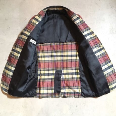 1960's Seeley's Indian Madras Tailored Jacket