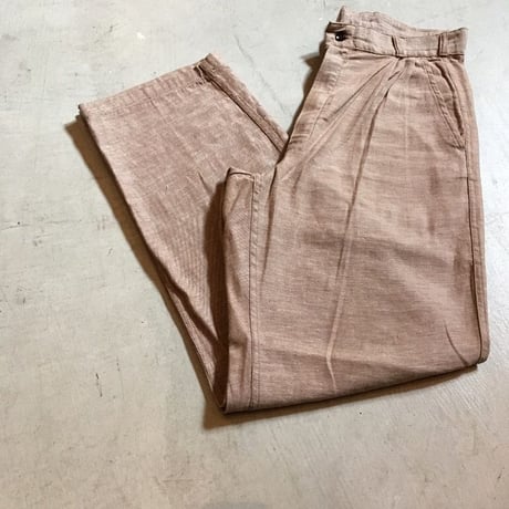 1950's〜 Bud Berma Cotton Trousers