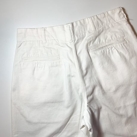 1960's US.NAVAL ACADEMY White Trousers