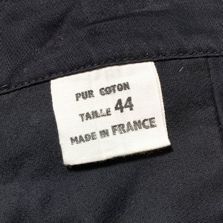 1950's〜 French Unknown Black Moleskin Trousers