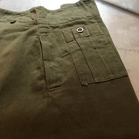 1950's British Army Green Denim Trousers