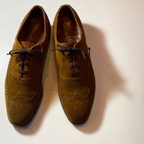 1960〜70's W.S.FOSTER&SONS LTD. Brown Suede Shoes