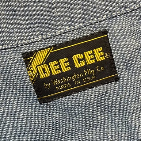 1970's DEE CEE Chambray L/S Shirt Deadstock