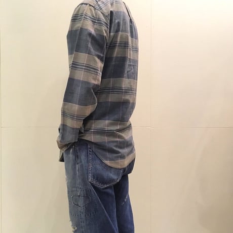 1960's McGREGOR Indian Madras L/S Shirt