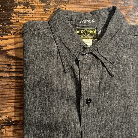 1950's BIG BO Black Chambray L/S Shirt