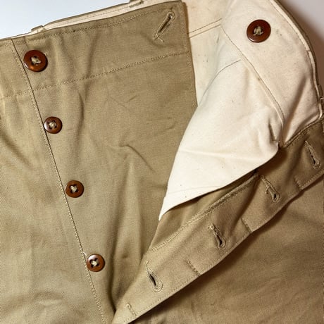 1940's US.ARMY M-43 Chino Trousers Deadstock