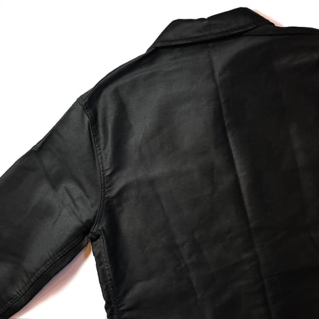 1940〜50's LE MONT ST MICHEL Black Moleskin Jacket Deadstock